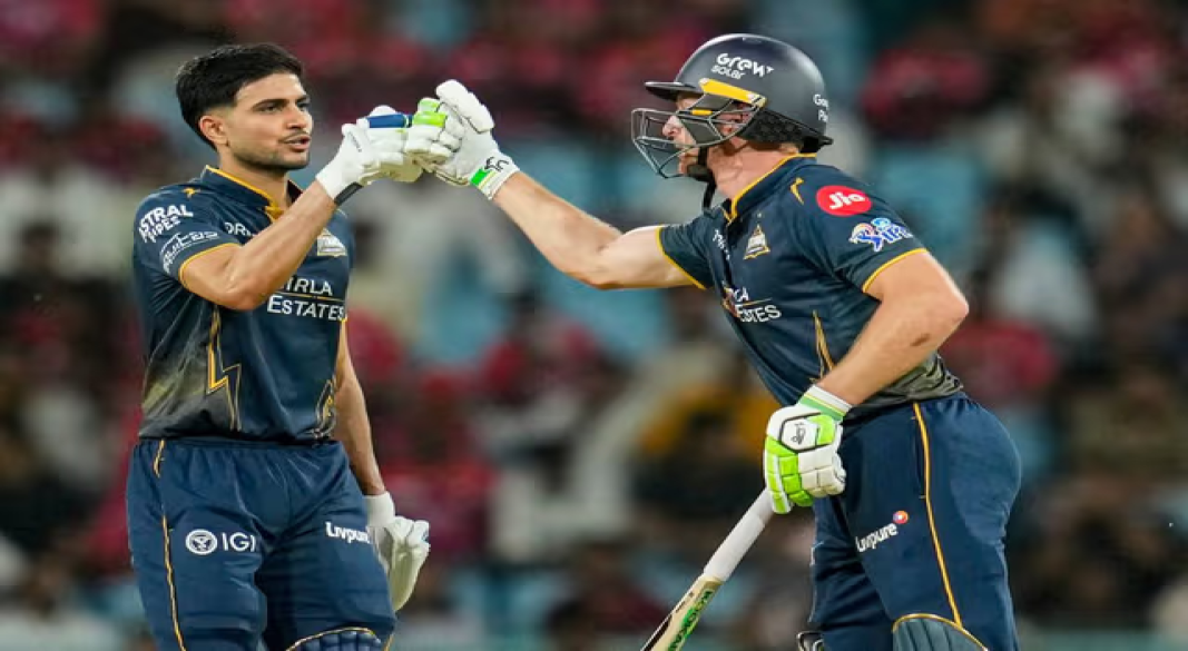 এলএসজি বনাম জিটি: ৭ উইকেটে লখনউকে হারাল গুজরাট, অর্ধশতক করলেন গিল ও বাটলার।